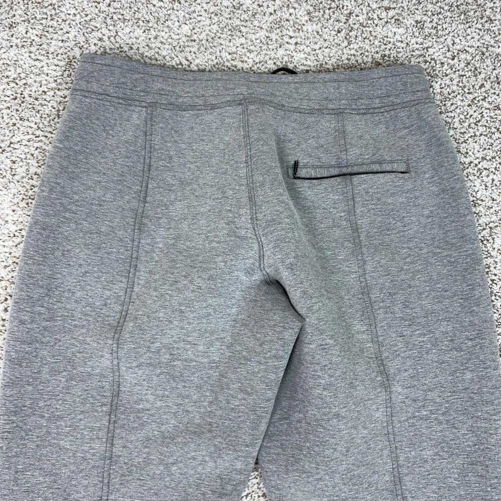 Lululemon Pants Womens 12 Gray‎ High Rise Jogger Sweatpants Pockets Yoga Gym